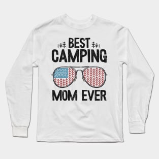 Best Camping Mom Ever Funny Camping Long Sleeve T-Shirt